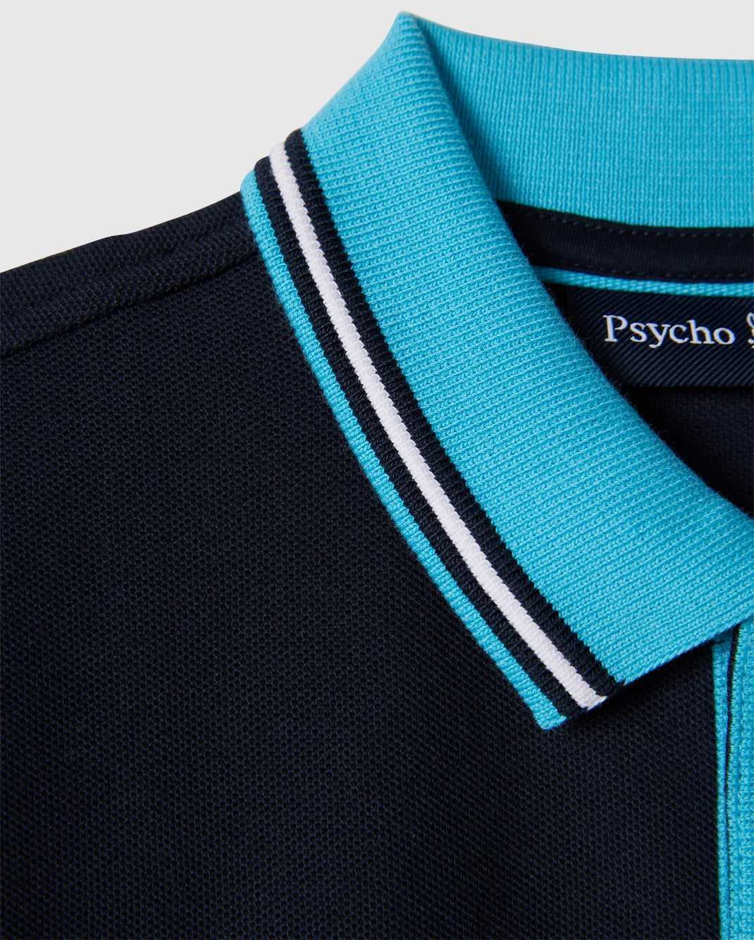 Polos Psycho Bunny Salina Pique Polo Shirt Bleu Marine Enfant | NMZ-51909404